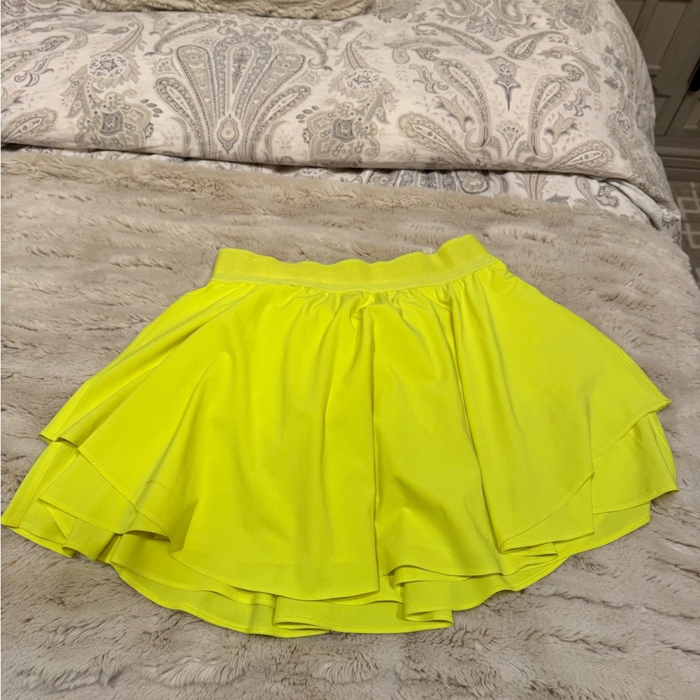 Vibrant Yellow Lululemon Women's Skirt